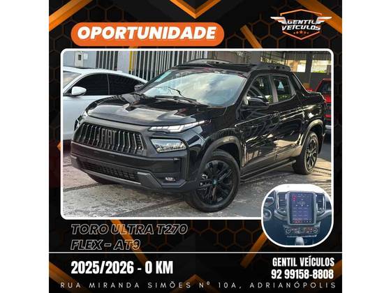 FIAT TORO 1.3 TURBO 270 FLEX ULTRA AT6 FIAT TORO 1.3 TURBO 270 FLEX ULTRA AT6